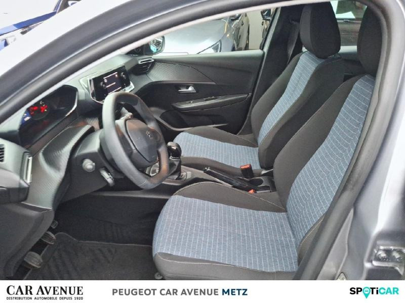 Occasion PEUGEOT 208 1.2 PureTech 75ch S&S Like 2020 Gris Artense 10989 € à Metz