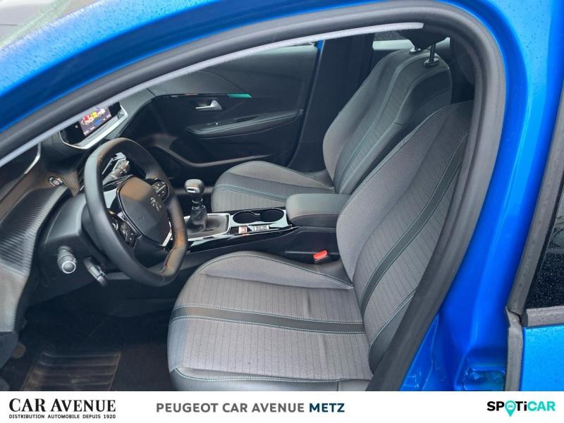 Occasion PEUGEOT 208 1.2 PureTech 100ch S&S Allure 118g 2021 Bleu Vertigo (V) 12990 € à Metz