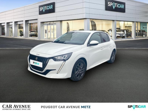 Occasion PEUGEOT 208 1.2 PureTech 75ch S&S Style 2021 Blanc Banquise (O) 10 490 € à Metz