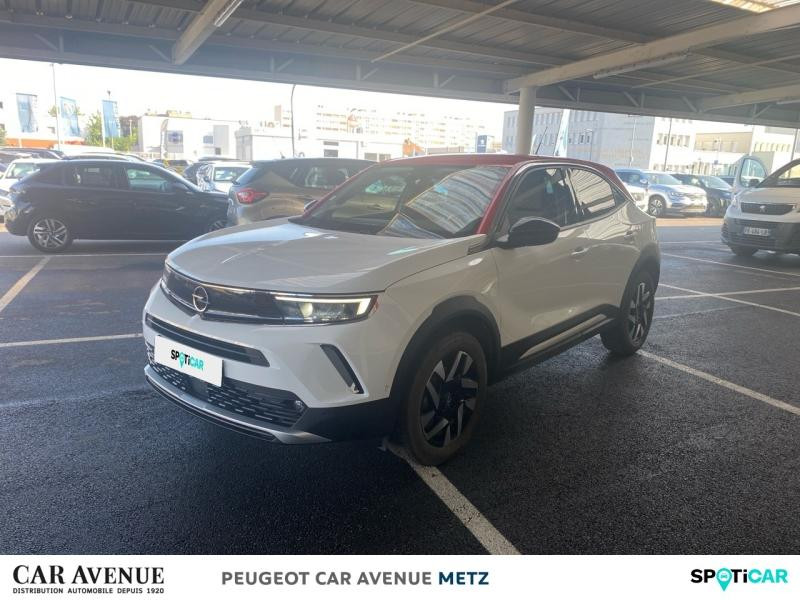 Occasion OPEL Mokka 1.2 Turbo 130ch Elegance 2021 Blanc Jade/Toit Noir Perla Nera métal 14489 € à Metz