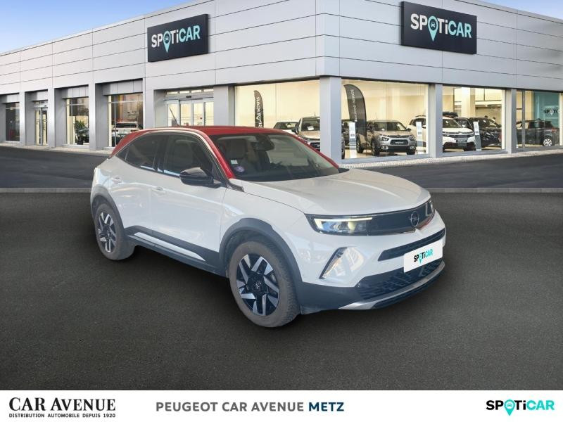 Occasion OPEL Mokka 1.2 Turbo 130ch Elegance 2021 Blanc Jade/Toit Noir Perla Nera métal 14489 € à Metz