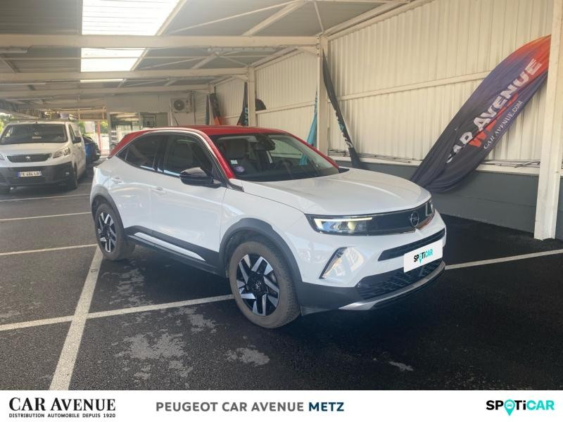 Occasion OPEL Mokka 1.2 Turbo 130ch Elegance 2021 Blanc Jade/Toit Noir Perla Nera métal 14489 € à Metz