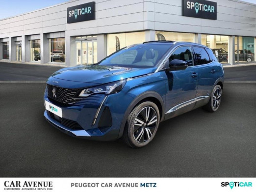 Occasion PEUGEOT 3008 HYBRID 225ch GT Pack e-EAT8 2021 Bleu Célèbes (M) 22 990 € à Metz