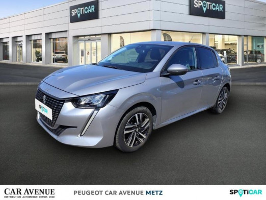 Occasion PEUGEOT 208 1.2 PureTech 100ch S&S Allure 118g 2021 Gris Artense (M) 12 990 € à Metz