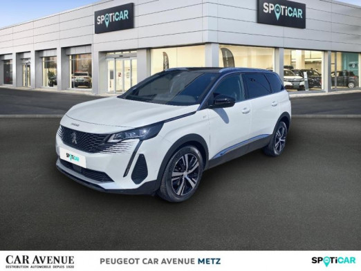 Used PEUGEOT 5008 1.2 PureTech 130ch S&S GT 2021 Blanc Nacré (N) € 22,490 in Metz