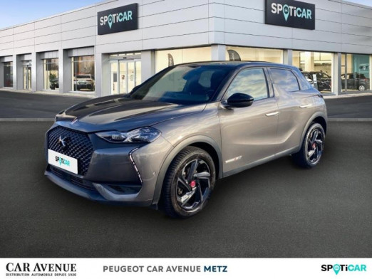 Used DS DS 3 Crossback PureTech 130ch Performance Line + Automatique 2021 Gris Platinium - Toit Noir Perla Nera € 18,990 in Metz