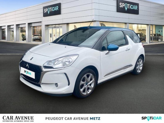 Used DS DS 3 Cabrio PureTech 110ch So Chic S&S 2017 Blanc Banquise (O) € 10,990 in Metz