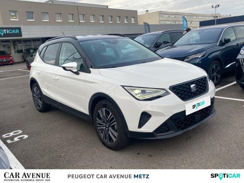Used SEAT Arona 1.0 TSI 115ch Copa DSG7 2024 Blanc Nevada Métal/Toit Noir Minuit € 21490 in Metz