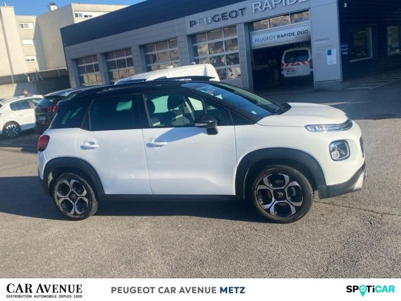 Occasion CITROEN C3 Aircross PureTech 130ch S&S Shine Pack EAT6 2021 Blanc Banquise (O) + Noir Perla Nera 14490 € à Metz