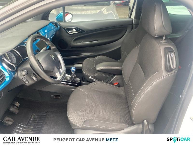 Occasion DS DS 3 Cabrio PureTech 110ch So Chic S&S 2017 Blanc Banquise (O) 10990 € à Metz