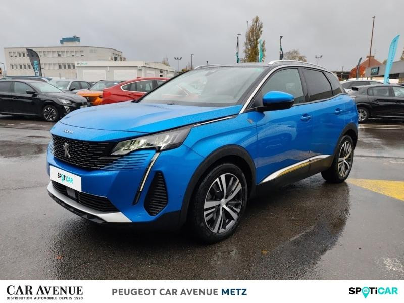 Occasion PEUGEOT 3008 HYBRID 225ch Roadtrip e-EAT8 2021 Bleu Vertigo (S) 21390 € à Metz