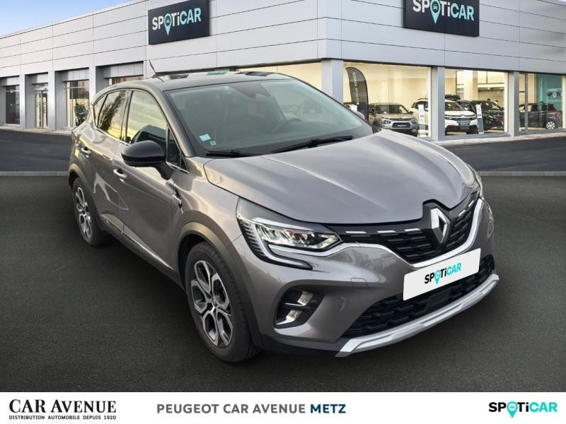 Occasion RENAULT Captur 1.6 E-Tech hybride 145ch Intens -21 2021 Gris Cassiopée/Noir Etoilé 16990 € à Metz