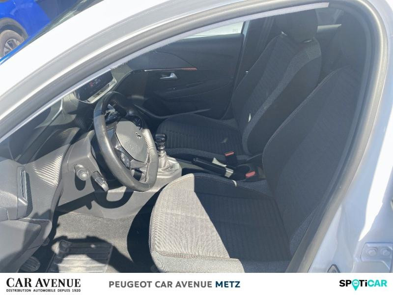 Occasion PEUGEOT 208 1.2 PureTech 100ch S&S Active Business 2021 Blanc Banquise (O) 9790 € à Metz