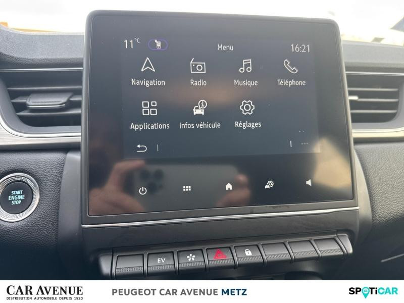 Occasion RENAULT Captur 1.6 E-Tech hybride 145ch Intens -21 2021 Gris Cassiopée/Noir Etoilé 16990 € à Metz