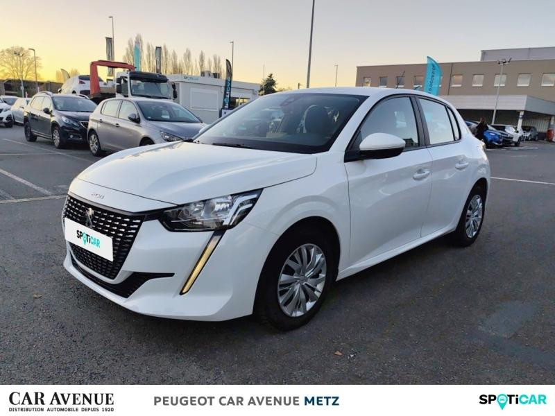 Used PEUGEOT 208 1.2 PureTech 75ch S&S Active 2021 Blanc Banquise (O) € 11590 in Metz