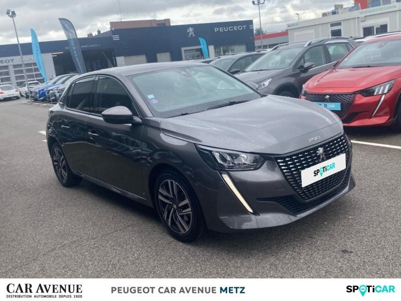 Used PEUGEOT 208 1.2 PureTech 100ch S&S Allure 118g 2021 Gris Platinium (M) € 13990 in Metz