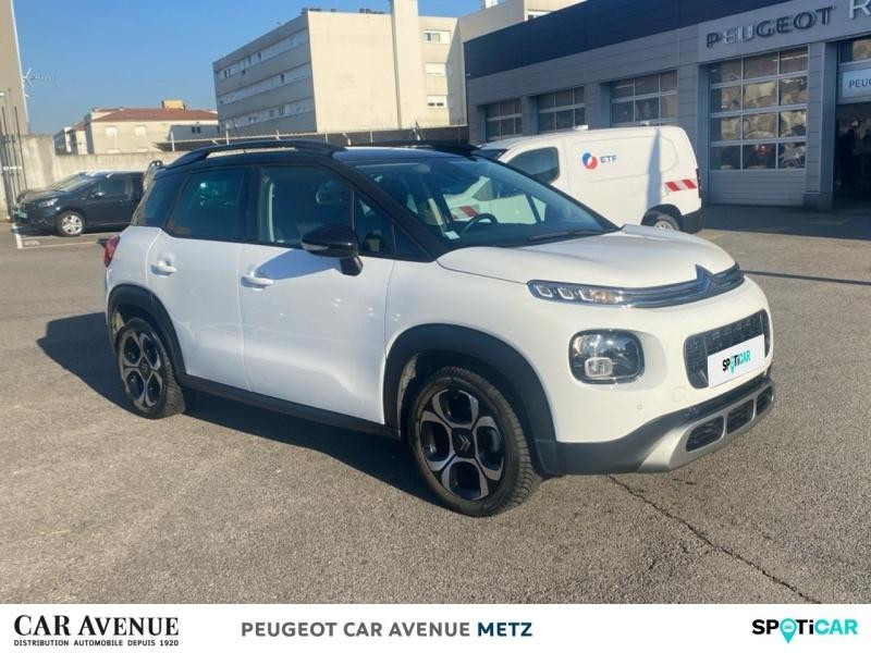 Occasion CITROEN C3 Aircross PureTech 130ch S&S Shine Pack EAT6 2021 Blanc Banquise (O) + Noir Perla Nera 14490 € à Metz