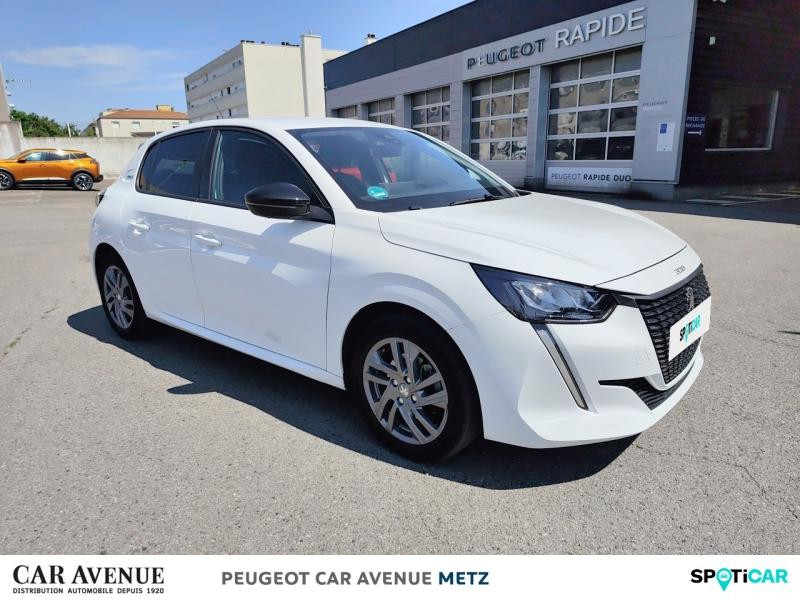 Occasion PEUGEOT 208 1.2 PureTech 100ch S&S Style 2022 Blanc Banquise (O) 13449 € à Metz