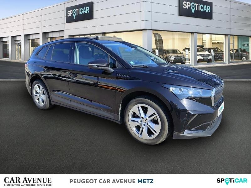 Used SKODA Enyaq iV 180ch Version  60 2023 Noir Magic nacré métallisée € 25790 in Metz