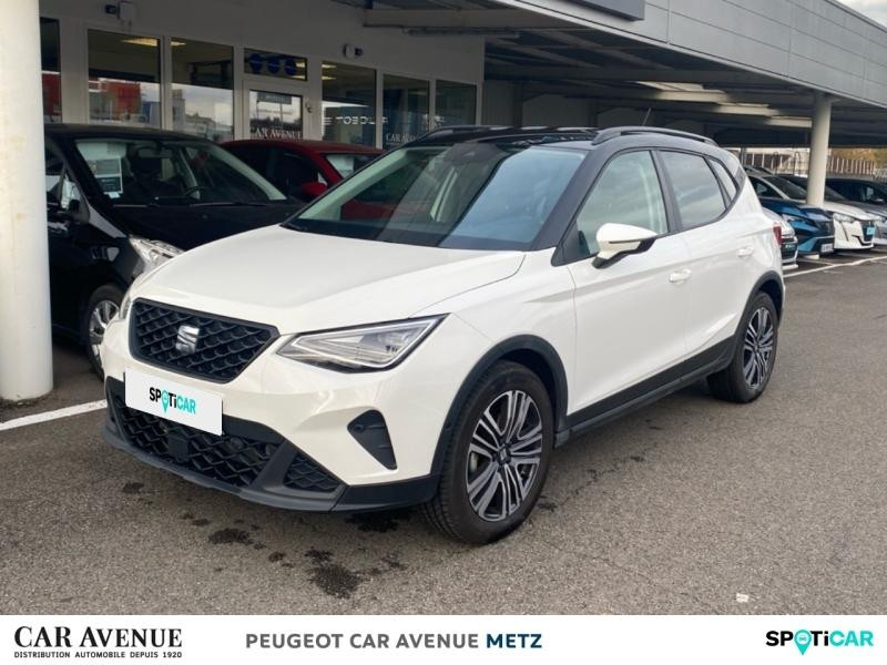 Used SEAT Arona 1.0 TSI 115ch Copa DSG7 2024 Blanc Nevada Métal/Toit Noir Minuit € 21490 in Metz