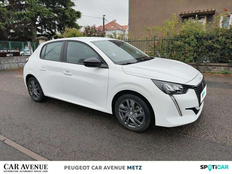 Occasion PEUGEOT 208 1.2 PureTech 100ch S&S Active Pack 2022 Blanc Banquise (O) 12089 € à Metz