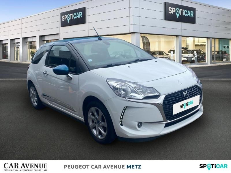 Occasion DS DS 3 Cabrio PureTech 110ch So Chic S&S 2017 Blanc Banquise (O) 10990 € à Metz