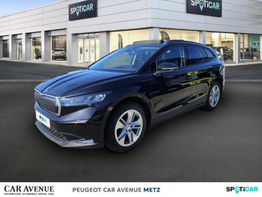 Occasion SKODA Enyaq iV 180ch Version  60 2023 Noir Magic nacré métallisée 25 790 € à Metz