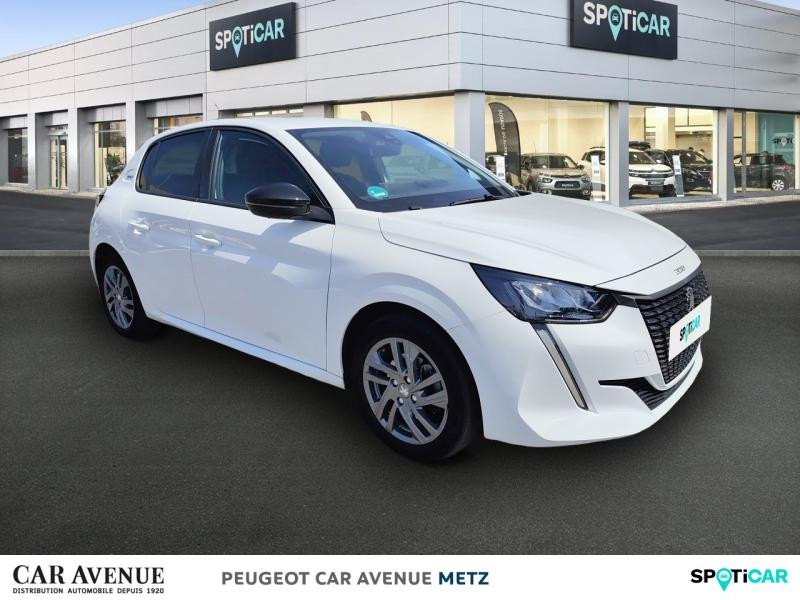 Occasion PEUGEOT 208 1.2 PureTech 100ch S&S Style 2022 Blanc Banquise (O) 13449 € à Metz