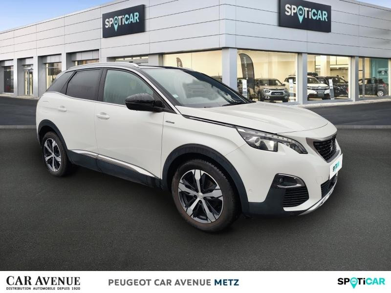 Occasion PEUGEOT 3008 1.2 PureTech 130ch GT Line S&S EAT6 2017 Blanc Nacré (S) 14890 € à Metz