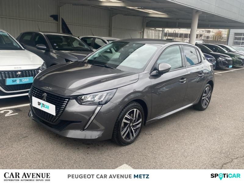 Used PEUGEOT 208 1.2 PureTech 100ch S&S Allure 118g 2021 Gris Platinium (M) € 13990 in Metz