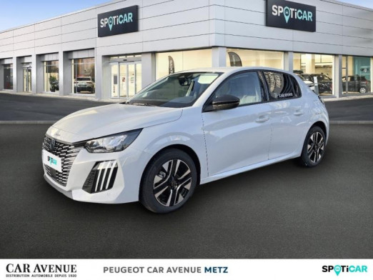 Occasion PEUGEOT 208 1.2 Hybrid 110ch Allure e-DCS6 2025 Blanc Okénite (M) 23 390 € à Metz