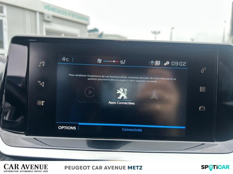 Occasion PEUGEOT 208 1.2 PureTech 100ch S&S Style 2022 Blanc Banquise (O) 14490 € à Metz