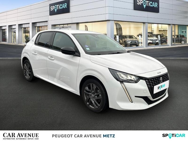 Occasion PEUGEOT 208 1.2 PureTech 100ch S&S Style 2022 Blanc Banquise (O) 14490 € à Metz