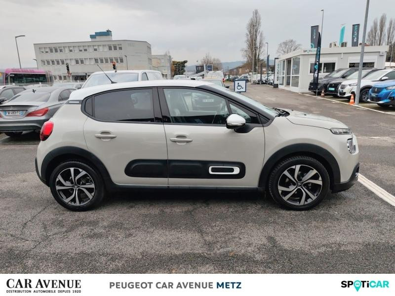 Occasion CITROEN C3 1.2 PureTech 110ch S&S Shine Pack  EAT6 2021 Sable (N) - Blanc Opale 14490 € à Metz