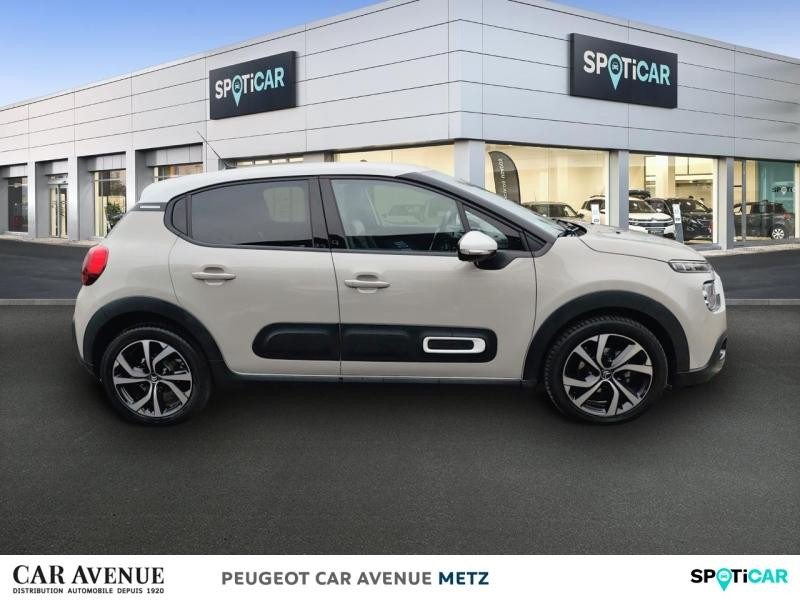 Occasion CITROEN C3 1.2 PureTech 110ch S&S Shine Pack  EAT6 2021 Sable (N) - Blanc Opale 14490 € à Metz