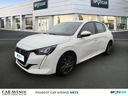Occasion PEUGEOT 208 1.5 BlueHDi 100ch S&S Active Business 2021 Jaune 13 490 € à Metz