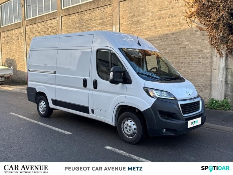 Occasion PEUGEOT Boxer Fg L2H2 3.3 120ch BlueHDi S&S Pack Asphalt 2022 P. opaque blanc icy 21290 € à Metz