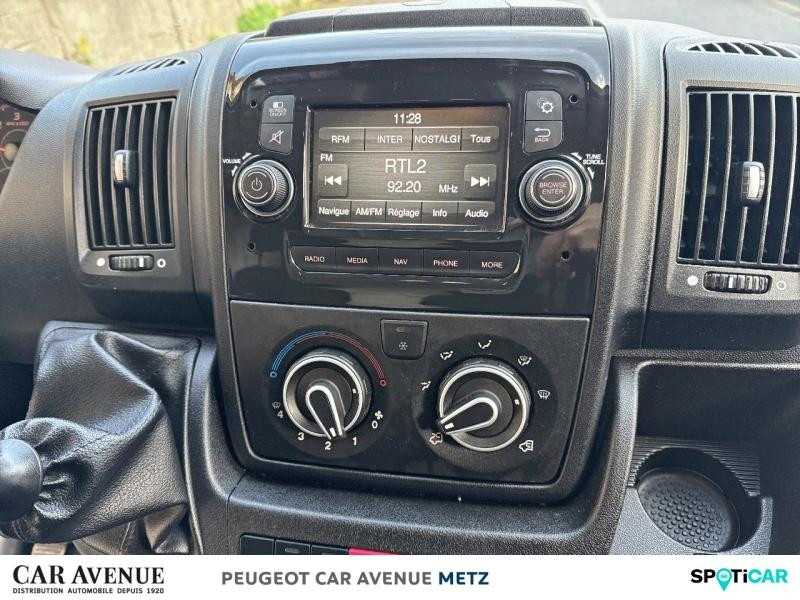 Occasion PEUGEOT Boxer Fg L2H2 3.3 120ch BlueHDi S&S Pack Asphalt 2022 P. opaque blanc icy 21290 € à Metz