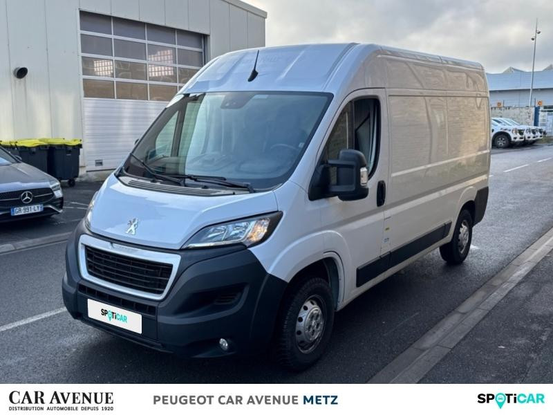 Occasion PEUGEOT Boxer Fg L2H2 3.3 120ch BlueHDi S&S Pack Asphalt 2022 P. opaque blanc icy 21290 € à Metz