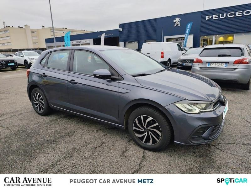 Used VOLKSWAGEN Polo 1.0 TSI 95ch Life DSG7 2022 Gris Cendré métallisé € 16590 in Metz