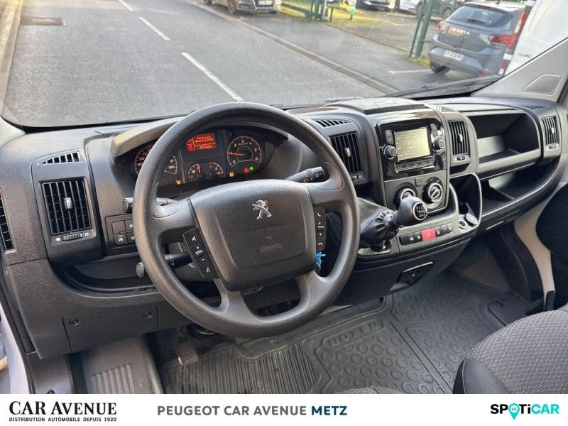 Occasion PEUGEOT Boxer Fg L2H2 3.3 120ch BlueHDi S&S Pack Asphalt 2022 P. opaque blanc icy 21290 € à Metz