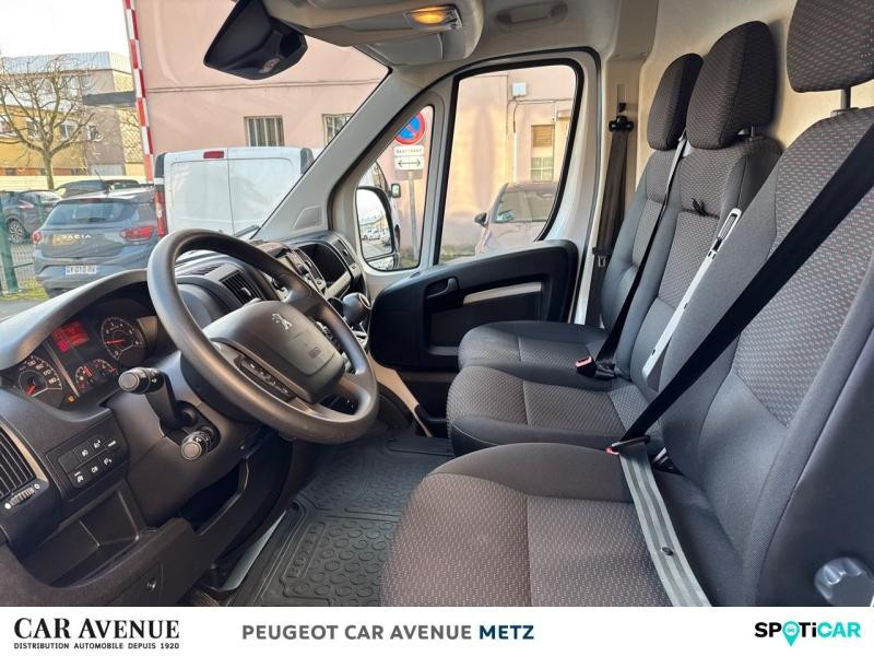 Occasion PEUGEOT Boxer Fg L2H2 3.3 120ch BlueHDi S&S Pack Asphalt 2022 P. opaque blanc icy 21290 € à Metz