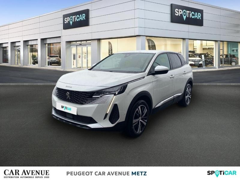 Used PEUGEOT 3008 1.2 PureTech 130ch S&S Allure EAT8 2021 Blanc Nacré (N) € 19490 in Metz