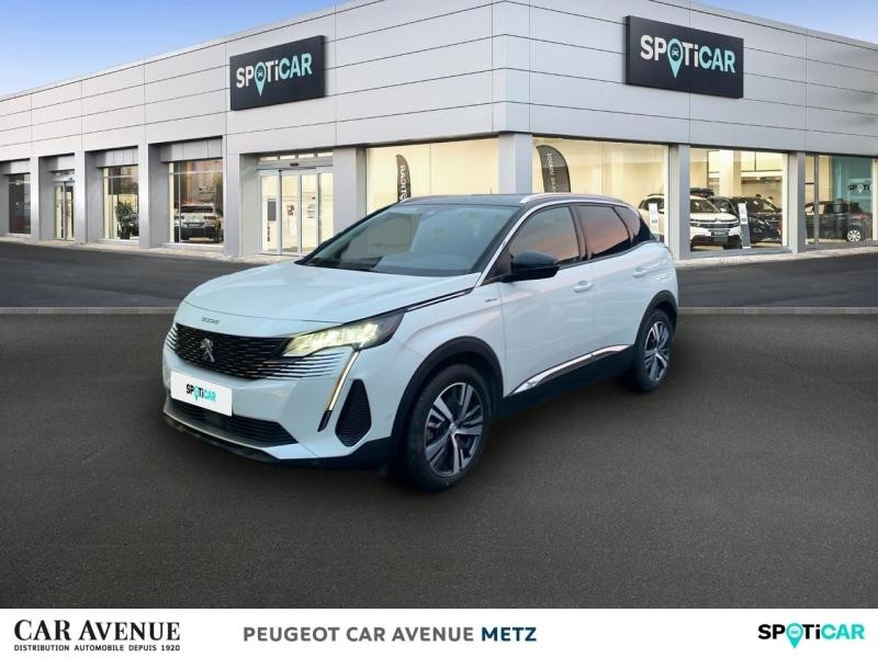 Used PEUGEOT 3008 HYBRID 225ch Allure Pack e-EAT8 2021 Blanc Nacré (N) € 23490 in Metz