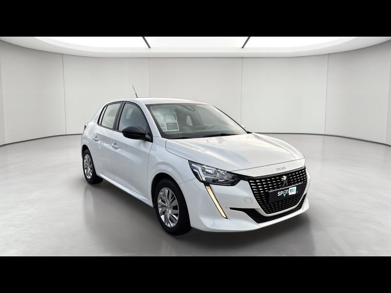 Occasion PEUGEOT 208 1.2 PureTech 75ch S&S Active 2022 Blanc Banquise (O) 12290 € à Metz