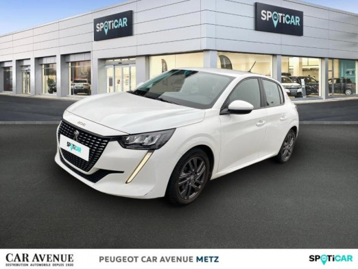 Occasion PEUGEOT 208 1.2 PureTech 100ch S&S Active Business 2021 Blanc Banquise (O) 12 200 € à Metz