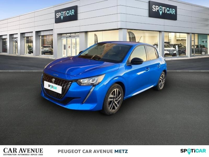 Occasion PEUGEOT 208 1.2 PureTech 100ch S&S Allure EAT8 2022 Bleu Vertigo (V) 14990 € à Metz