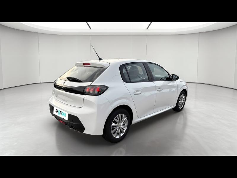 Occasion PEUGEOT 208 1.2 PureTech 75ch S&S Active 2022 Blanc Banquise (O) 12290 € à Metz