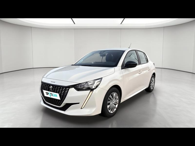 Occasion PEUGEOT 208 1.2 PureTech 75ch S&S Active 2022 Blanc Banquise (O) 12290 € à Metz