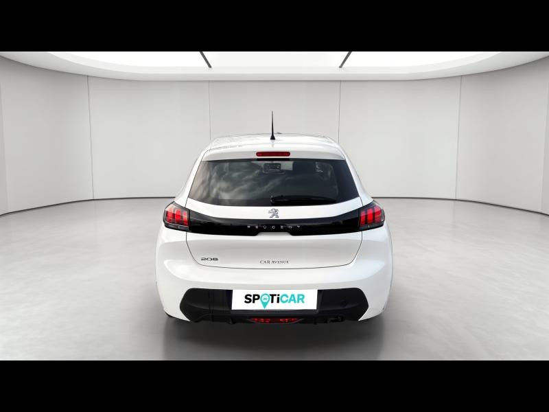 Occasion PEUGEOT 208 1.2 PureTech 75ch S&S Active 2022 Blanc Banquise (O) 12290 € à Metz